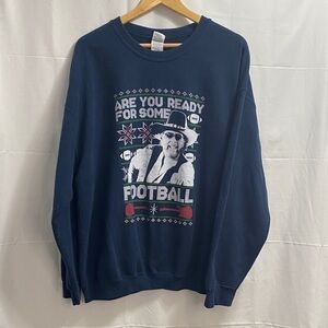 Hank Williams Jr Are You Ready For Some Football Graphic Crewneck